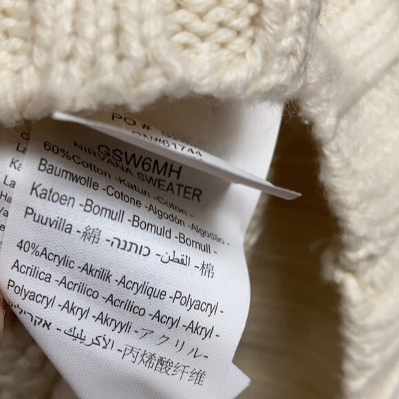 NWT Pacsun Ripcurl cotton blend sweater - Picture 6 of 6